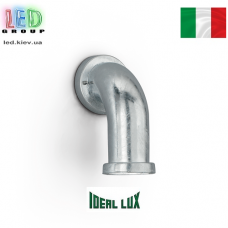 Вуличний світильник/корпус Ideal Lux, настінний, метал, IP44, нержавіюча сталь, PIPELINE AP1 GALVANIZE. Італія!